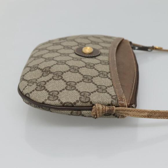 GUCCI GG Supreme Shoulder Bag Pvc Beige Gold 904 02 020 - Picture 4 of 16